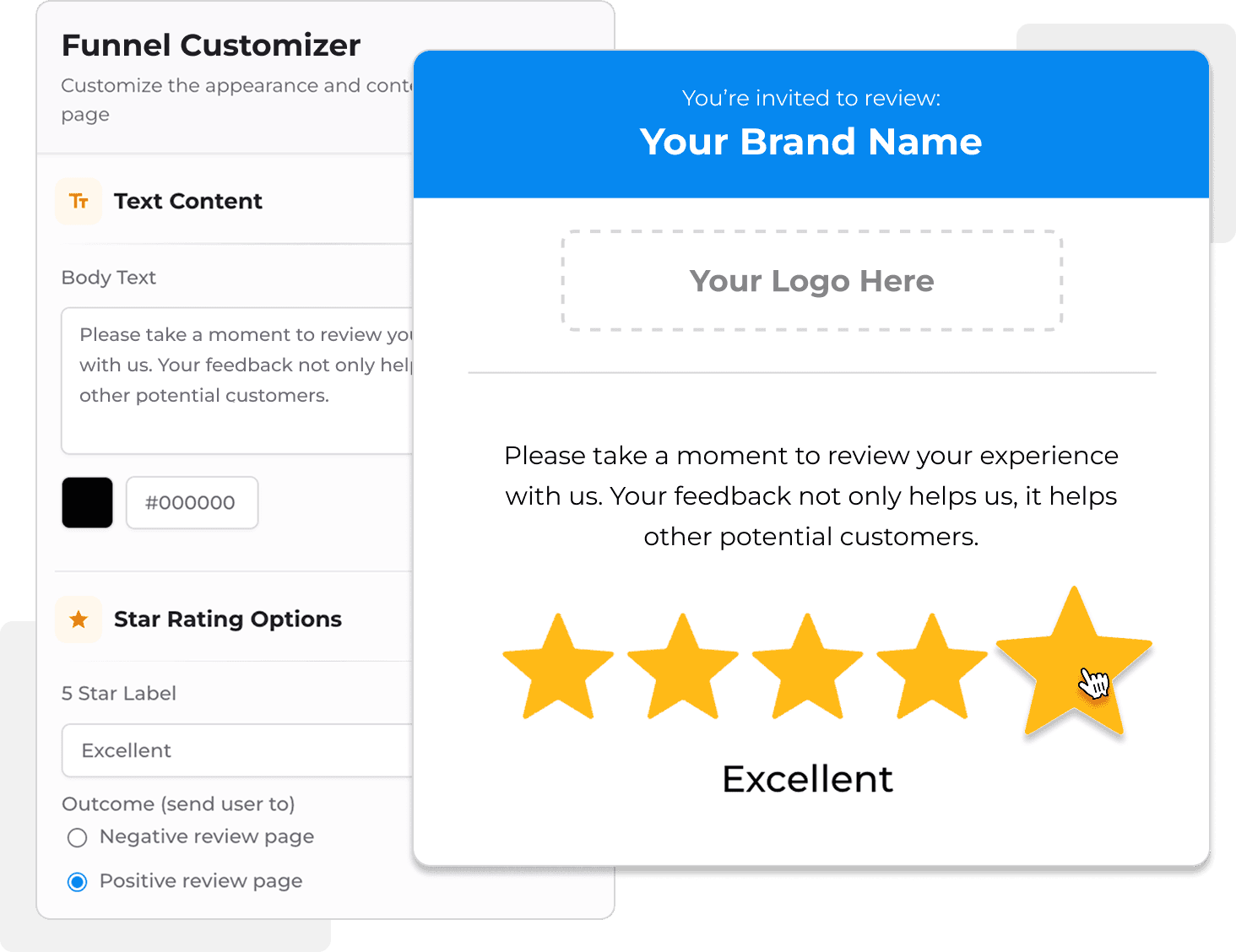 Review funnel illustration